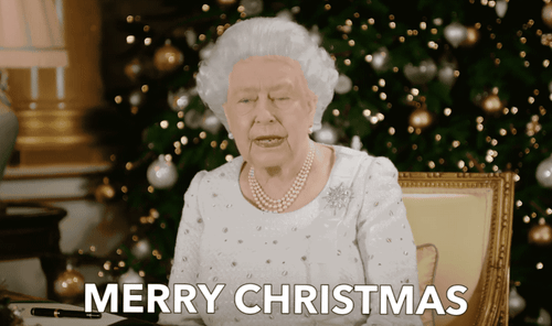 queen merry christmas.gif